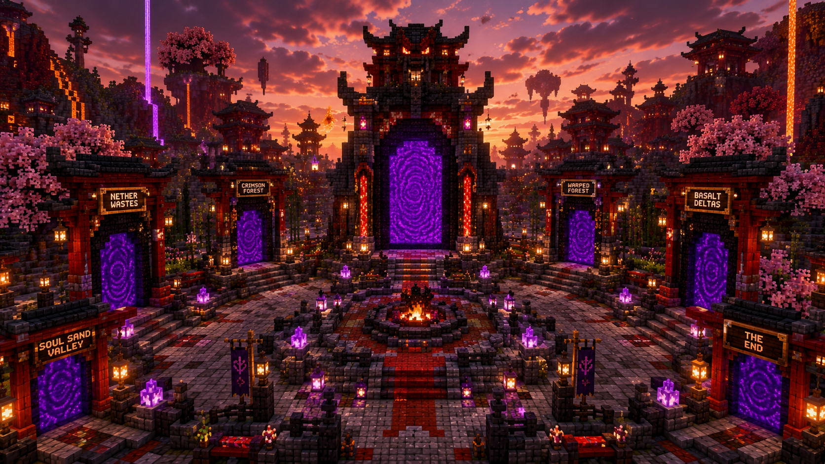 Nether Portal Hub